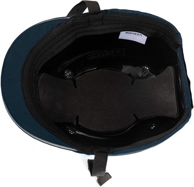 Lightweight Safety Bump Cap - Breathable Baseball Style Protective Hat with Reflective Stripes