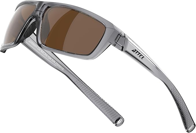 ATTCL Polarized Wrap Fishing Sunglasses Men - Driving Sports Glasses UV Protection