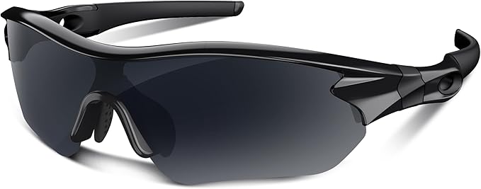 Polarized Sports Sunglasses for Men Women Youth Baseball Running Fishing Tennis Golf Cycling Driving Motor TAC UV400 TR90