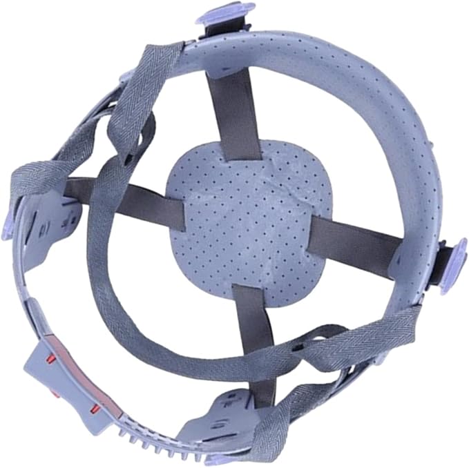 Generic Universal Hard Hat Suspension Replacement Liner,Comfort Sweatband for Construction, Industrial Safety Helmets,Adjustable, Cooling, 4 Point Buckle