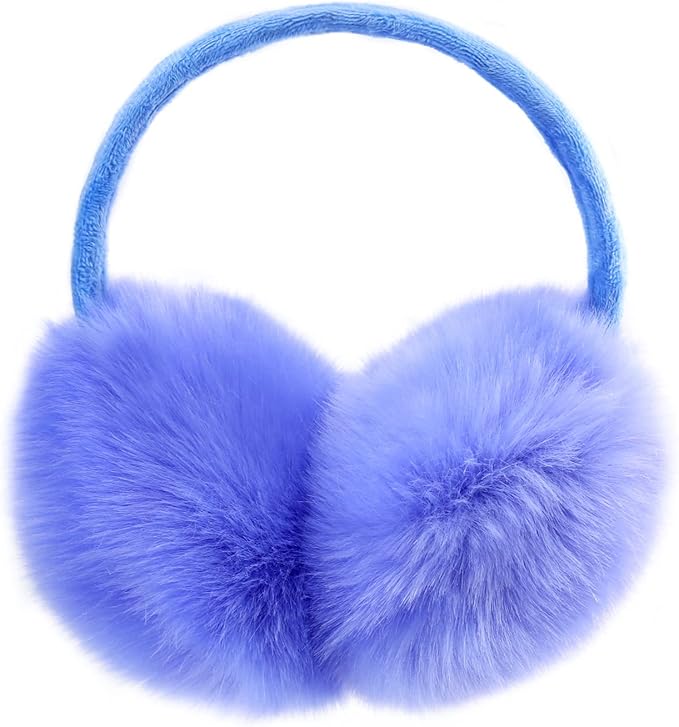 POXIMI Women Winter Earmuffs Girl Ski Adjustable Ear Covers for Cute Bow Ear Warmer Outdoor Earmuff Fleece Lining