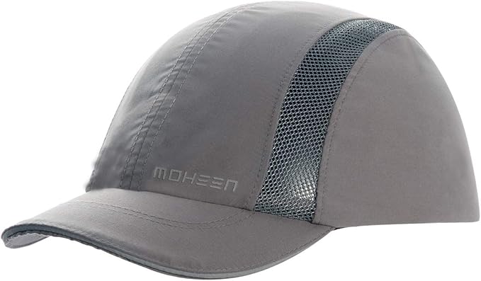 MOHEEN Safety Bump Cap, Baseball Hat Style with Reflective Stripes Lightweight and Breathable Hard Hat Head Protection Cap