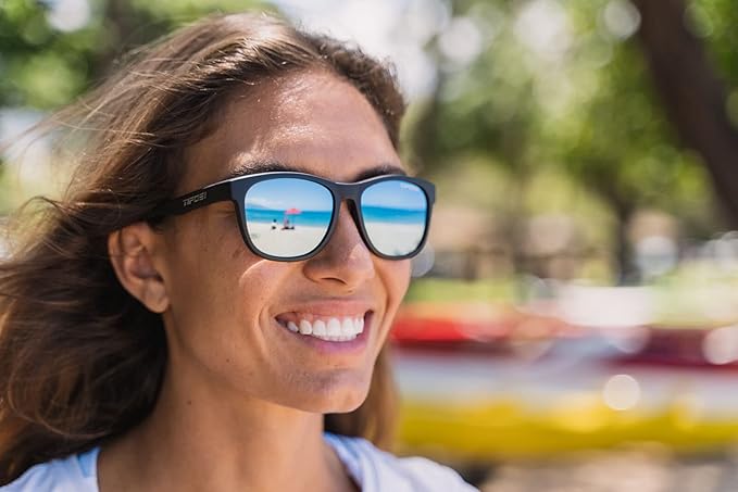 Swank Sport Sunglasses - Tangle Free - Ideal For Cycling, Golf, Hiking, Pickleball, Running and Great Lifestyle Look