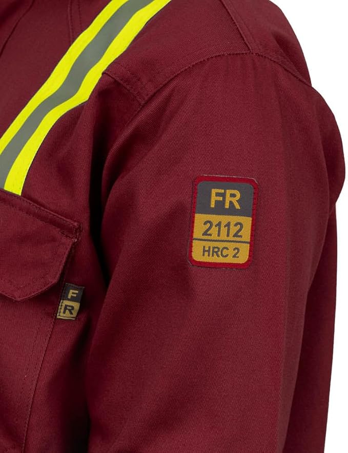 Flame Resistant FR High Visibility Hi Vis Shirt - 88% C/12% N - 7oz