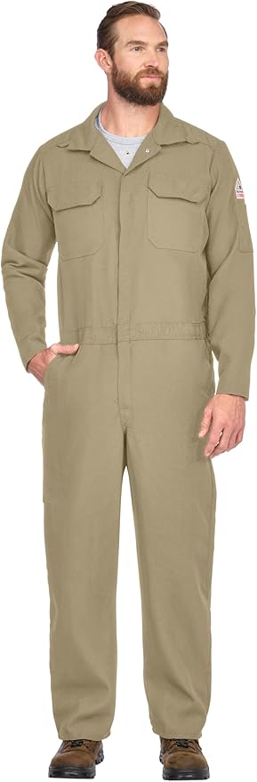 Bulwark FR Men's Lightweight Nomex Flame Resistant Premium Coverall