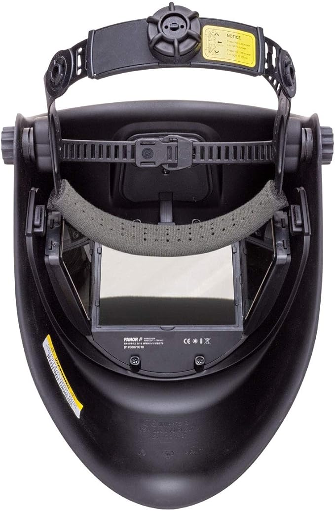 Eastwood XL Panoramic View Welding Helmet True Color Auto Darkening Throat Guard