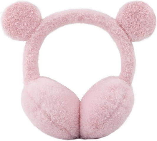 XIAOHAWANG Winter Earmuffs for Kids Girl Warm Ear Muffs Baby Boy Plush Padded Ear Warmer