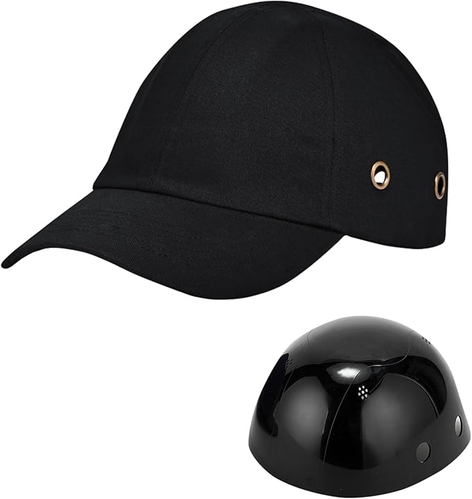 Safety Bump Cap Baseball Hat Style Lightweight Head Protection Cap Breathable Hard Hat for Men Women