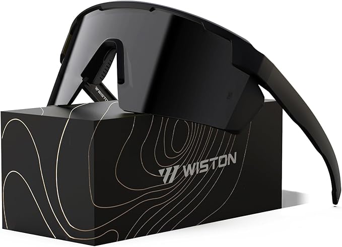 WISTON XL Z87 Sunglasses for Big Wide Heads Men Women,TR90 Ultralight UV400 Protection Sun Glasses Z8224