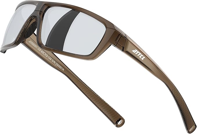 ATTCL Polarized Wrap Fishing Sunglasses Men - Driving Sports Glasses UV Protection