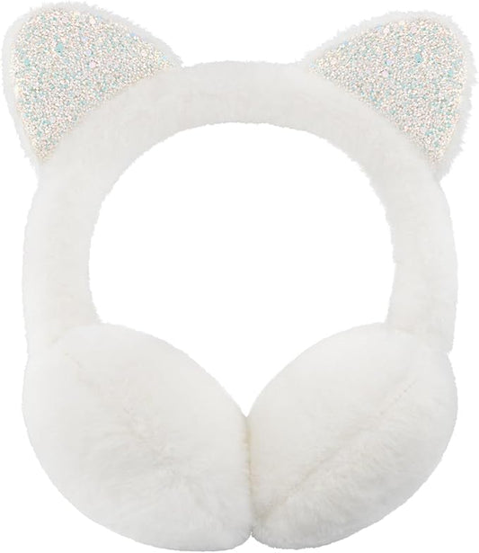 XIAOHAWANG Winter Earmuffs for Kids Girl Warm Ear Muffs Baby Boy Plush Padded Ear Warmer