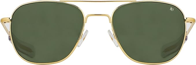 AO Americal Optical Original Pilot Glass Lenses Sunglasses | SkyMaster Glass Lenses | Polarized and Non-Polarized Available