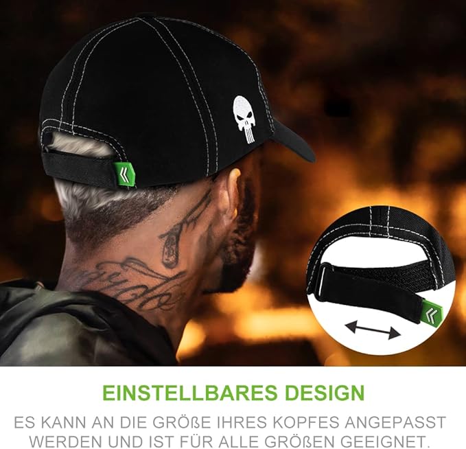 GREEN DEVIL Safety Bump Cap Hat Baseball Cap Style Safety Hat Breathable Lightweight Hard Hats for Men Women