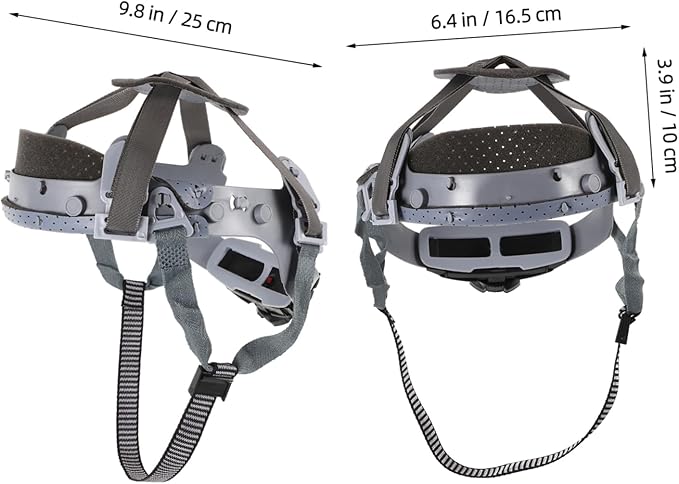 4pcs Hard Hat Suspension Replacement Liner Point Safety Hat Accessory Breathable Sweat-Absorbent Design for Comfort and Hard Helmet Liner