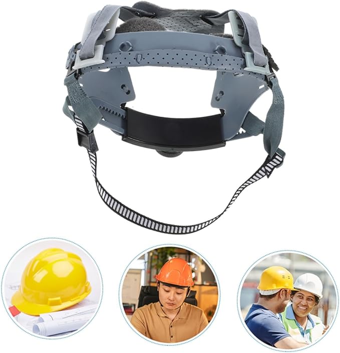 Garneck 2pcs Hard Hat Insert Replacement Safety Helmet Liner for Adjustable Suspension Breathable Soft Sponge