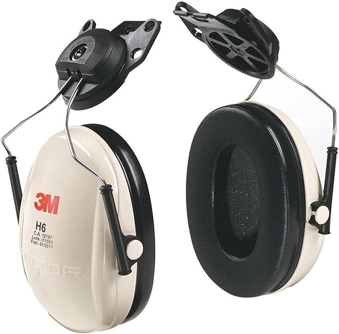 3M PELTOR Hearing Protection Optime 95 Earmuffs, Adjustable Earcups, E-A-Rfit Compatible, Stainless Steel