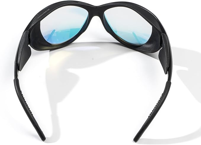MCWlaser CO2 Laser Safety Glasses 10600nm 10.6um Protective Goggles Eye Protection Glasses, for CO2 Laser Engraving Cuttinge Beauty EP-25