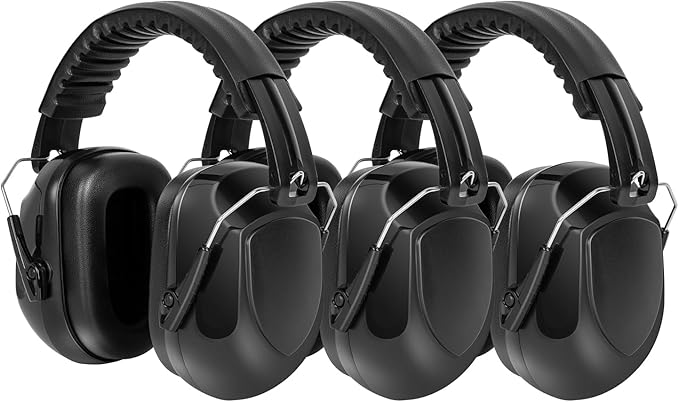 Noise Reduction Ear Muffs for Adult, 34dB Noise Cancelling Headphone for Shooting