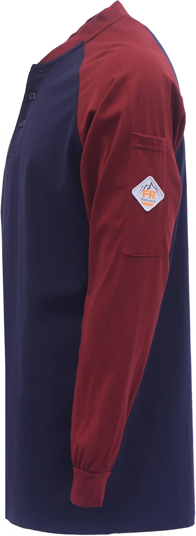 Titicaca FR Shirts for Men 5.5OZ Light Weight for Summer Flame Resistant Henley Shirts