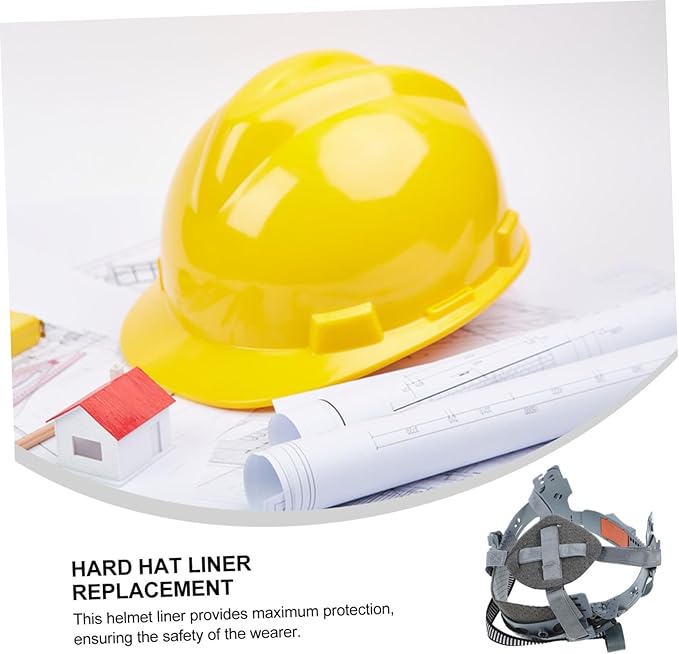 Hard Hat Suspension Liner Replacement Kit Breathable Safety Helmet Accessory for Enhanced Comfort and Security During Work Activities