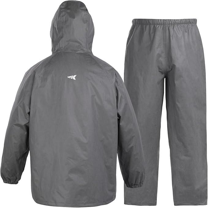 KastKing AquaLite Waterproof Rain Suit for Men and Women, Loose Fit, Lightweight, Durable Outdoor Gear for Fishing, Hiking