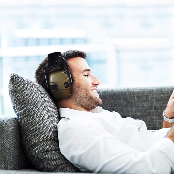 GUCHO Hearing Protection Ear Muffs,Shooting Range Ear Protection for Hunting Mowing