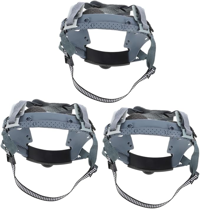 3pcs Upgrade Your Hard Hat Replacement Insert Suspension Liner Breathability Skull Cap for Men
