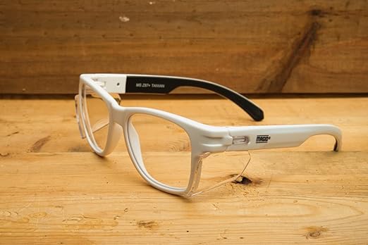 MAGID Y50 Series Performance Anti-Fog Polycarbonate Safety Glasses with Side Shields, 48 Pairs, Clear Lens | White Frame, Y50WHAFC