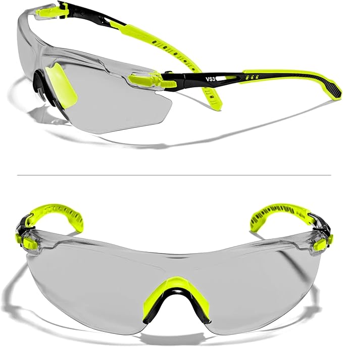 OPTIFENSE™ VS3 Anti Fog, Premium CLEAR/TINTED Safety Glasses, ANSI Z87+ (Click for frame/lens option)