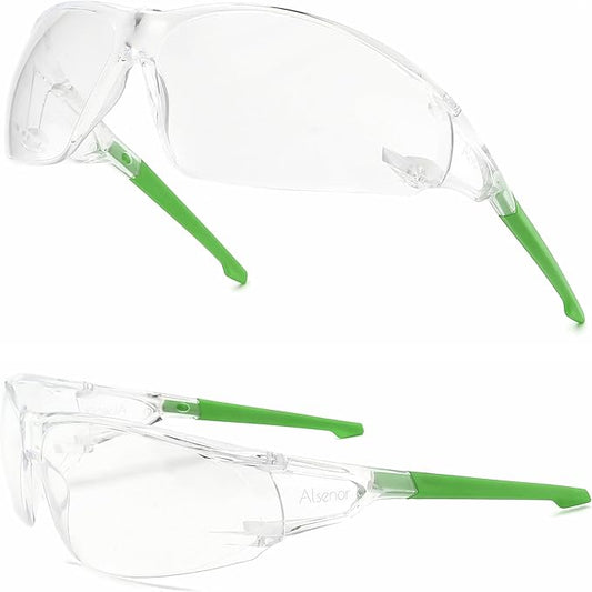 Alsenor Anti Fog Goggles Wrap-Around Shooting Safety Glasses Blue Light Blocking Protective Eyewear ANSI Z87 Cycling Glasses