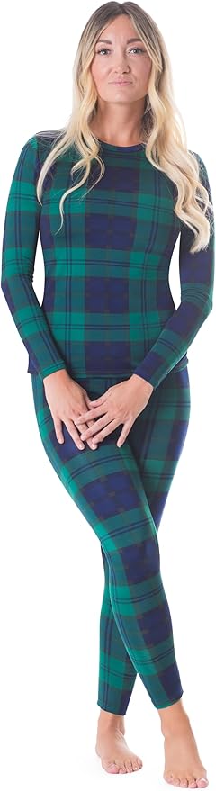 Rocky Thermal Underwear for Women, Long Johns Fleece Lined Set, Shirt & Pants, Base Layer w/Leggings/Bottoms Ski/Extreme Cold