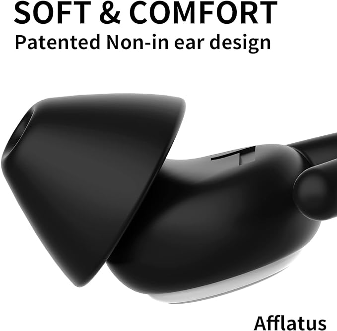 Afflatus Kids Ear Plugs for Sleeping and Small Ear Canls, Age 10-17, Comfort Earplugs for Small Ears, Sleep, Noise Reduction, Concerts, Reusable, Washable (Size S, Pairs*2)