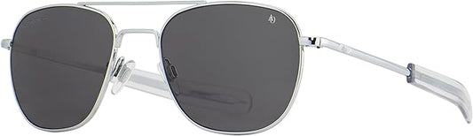 AO Americal Optical Original Pilot Glass Lenses Sunglasses | SkyMaster Glass Lenses | Polarized and Non-Polarized Available