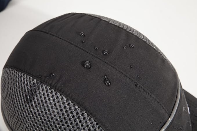 MOHEEN Safety Bump Cap, Baseball Hat Style with Reflective Stripes Lightweight and Breathable Hard Hat Head Protection Cap