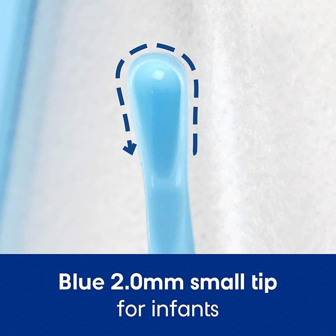 Bionix - Blue InfantScoop, Ear Curette Tool, Plastic, Earwax Removal Tool, Helps Remove Wax Buildup, Convenient & Easy-to-Use, Ideal for Healthcare Providers, Single-Use (50 Count)