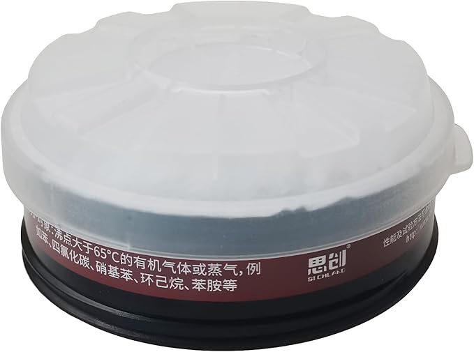 LDY-3 P-A-1 Filter Cartridge Against Organic Vapors and Dust for Respiratory Protection,Screw Type,4 Pcs
