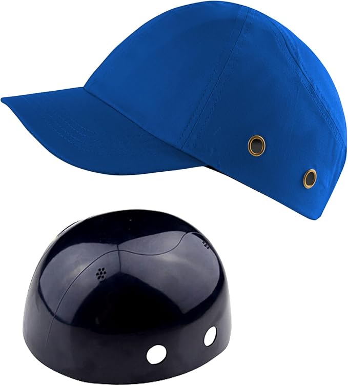 Lightweight Hard Hat Safety Bump Cap Safety Hard Hat Head Protection Cap Breathable Baseball Hat Style Comfortable Head Protection Hat for Work
