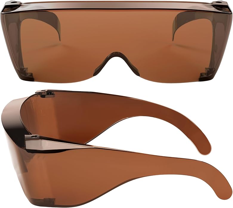 Cover-Ups Black Fit Over Sunglasses - Wrap Around Sunglasses - People Who Wear Prescription Glasses in the Sun