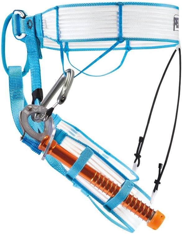 PETZL ALTITUDE Harness - Lightweight, Compact Mountaineering and Ski Touring Harness - Blue - L/XL