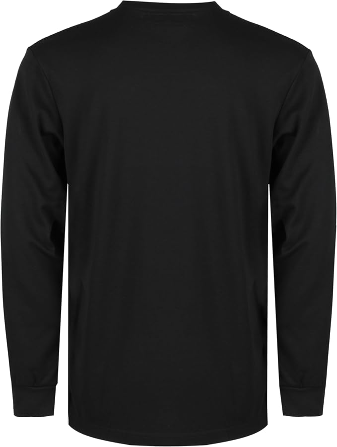 BOCOMAL FR Shirts Henley 7oz Midweight Fire Resistant Clothing NFPA2112 CAT2 Men's Flame Retardant Work Shirt
