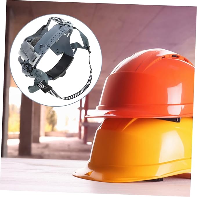 Gatuida 2Pcs Hard Hat Suspension Replacement Liner Adjustable Helmet Insert for Enhanced Safety and Breathable Comfort Easy to Clean Soft Sponge Material for Use