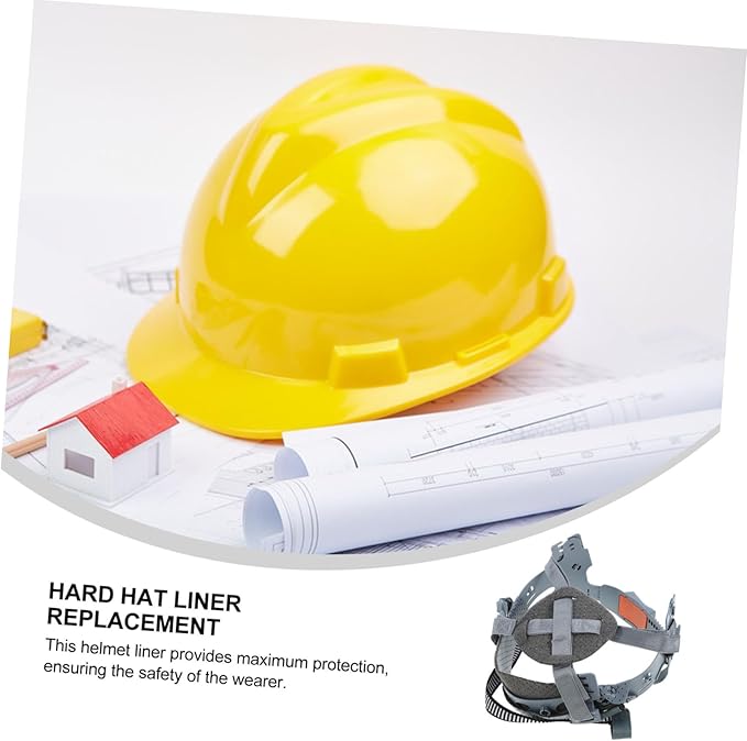ABOOFAN Helmet Liner Insert Hard Hat Suspension Kit Replacement Hard Hat Accessory for Men