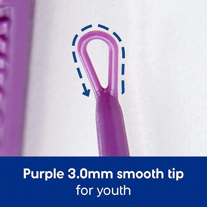 Bionix - Purple VersaLoop Ear Curette Tool, Earwax Removal Tool, Helps Remove Wax Buildup, for Safe Earwax Removal, Convenient & Easy-to-Use, Ideal for Healthcare Providers, Single-Use (50 Count)
