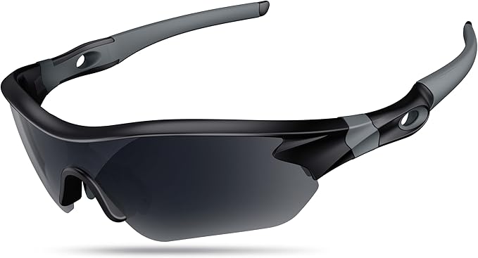 Polarized Sports Sunglasses for Men Women Youth Baseball Running Fishing Tennis Golf Cycling Driving Motor TAC UV400 TR90