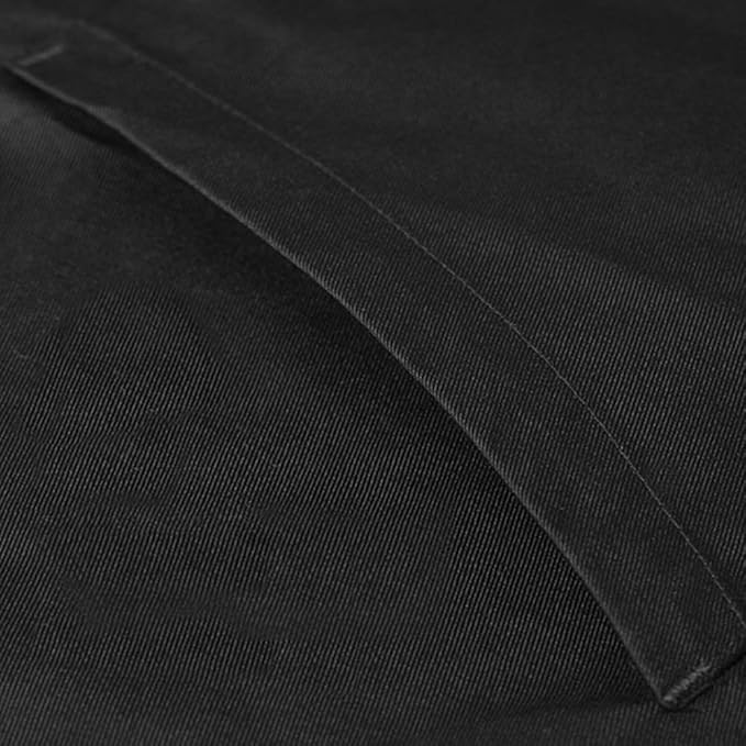 PINDUNCHEF Unisex Big Pocket Bbq Bistro Waiter Cooking Terylene Cotton Apron Stain Resistant Waist Apron