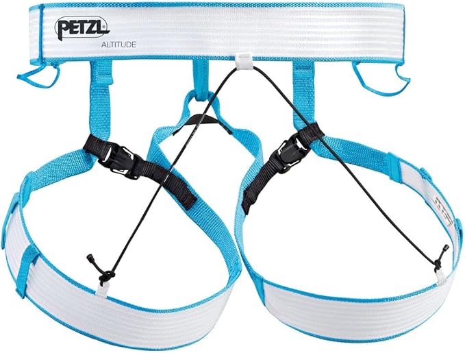 PETZL ALTITUDE Harness - Lightweight, Compact Mountaineering and Ski Touring Harness - Blue - L/XL