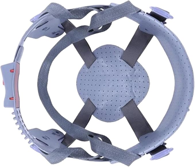 Generic Hard Hat Suspension Bump Cap Insert Hat Liner Insert Head Protection Adjustable Bruisesproof Safety Replacement Suspension, 4 Point Buckle, 58-64cm