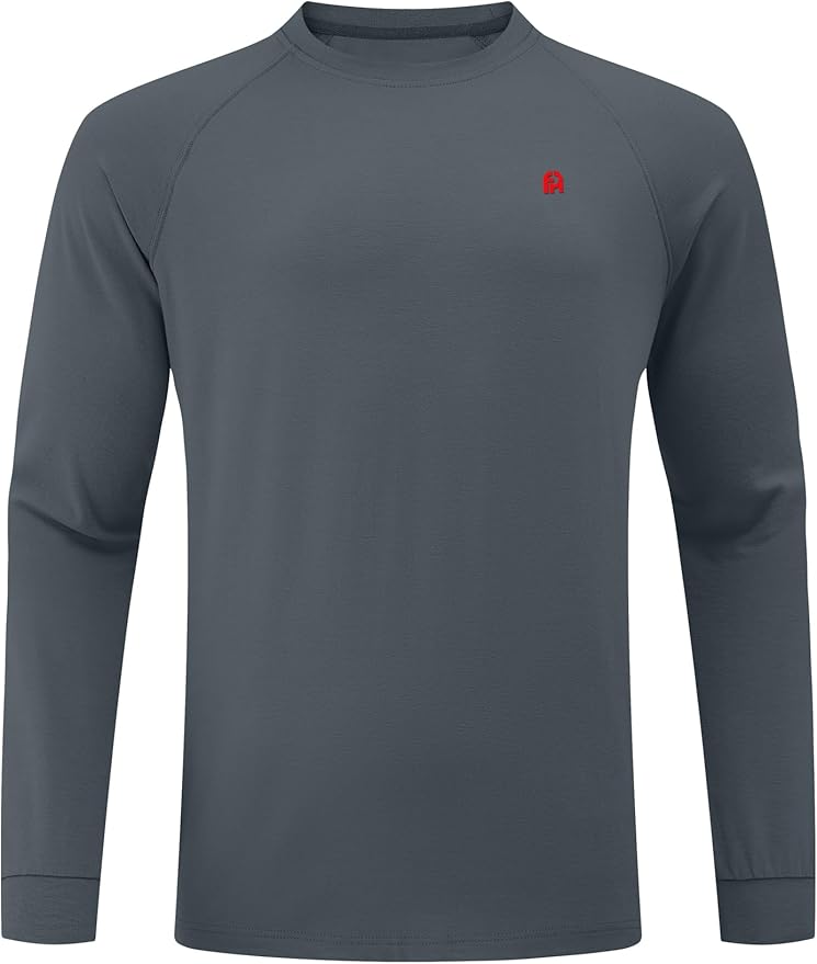 FR Shirts for Men NFPA2112 Flame Resistant Shirts 6.0oz Light Weight Long Sleeve Fire Retardant Shirts