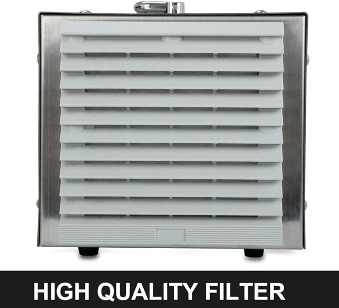 High Efficiency Powered Air Purifying Respirator (PAPR) System with 66ft Long Tube, Self-Priming Air Respirator Kit (66FT/20M Tube)