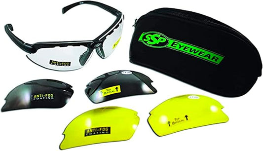 First Responder's Choice! Tactical Shooting Glasses for Front Sight Focus 99% of Inaccuracy Occurs When You Can’t See Your Sights. Maintains a Natural Shooting Stance. Top Focal® Anti-Fog, ANSI Z87.1+